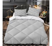 Diamond Pattern Duvet Cover 3D Print Breathable 3-Piece Bed Set Hidden Zipper Modern Geometric Design Comforter Cover Luxury All Season for Teens Adults Kids Women Girls Boys Double（200x200cm）