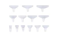 Diamond Pen Replacement Tips 52pcs Plastic White Point Heads