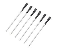 Diamond Pens with Crystal - Diamond ball-point Pen | Retractable ball-point Pen gem pens Rhinestones Crystal Bling Plated Metal durable and well-constructed, using international standard black i