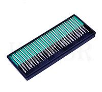 Diamond Point Grinding Bit 30 Pcs/Set Diamond Point Burr Bits Drill Head for Dremel Accessories Tip Grinding Alloy Cylindrical Ball 2.3mm 3.0mm Shanksn