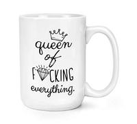 Diamond Queen of F-King Everything 15oz Large Mug Cup