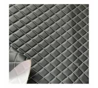 Diamond Quilted Foam Faux Leather Vinyl Fabric Upgraded Non Slip Backed DIY Automotive Headliner Furniture(Black 3,1.6X9m)
