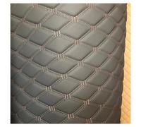 Diamond Quilted Foam Faux Leather Vinyl Fabric Upgraded Non Slip Backed DIY Automotive Headliner Headboards 63" Wide(Dark Grey,1.6X1m)