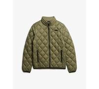 Diamond quilted puffer jacket Superdry Fuji Lite Green M