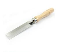 Diamond Rhombic File, Diamond Coated Edge File Hand Shaping Woodworking Tools with Wooden Handle for Metal, Stone, Wood (3 Inch)