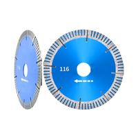 Diamond Saw Blade, 116X20x1.8Mm, Chamfering, Beautiful Seams, Ultra-Thin Dry Cutting, Wet And Dry Use,Black,1 Piece(2 Pieces)