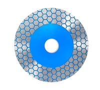 Diamond Saw Blade,125mm 22.23 mm Bore Hot-Pressed Honeycomb Cutting Grinding,High Strength Diamond Grinding,Cutting Wheel Blade Disc Cuts Granite Marble Porcelain Ceramic Tile,Ceramic Grinding Disc