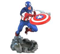 Diamond Select Captain America Figure Marvel Gallery Avengers 10" Diorama Statue