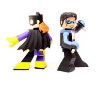 Diamond Select DC Comics Vinimate 2-Pack - Batgirl & Nightwing (Free Comic Book Day 2018 Exclusive)