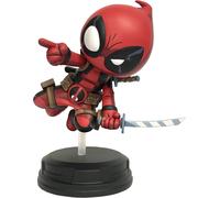 Diamond Select Deadpool Marvel Animated Jumping Statue 18cm Figure JUN242410