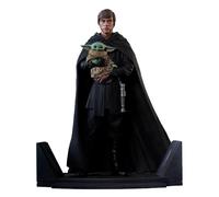 Diamond Select Toys Gentle Giant - STAR WARS: THE MANDALORIAN LUKE SKYWALKER AND GROGU PREMIER COLLECTION 1/7 SCALE STATUE