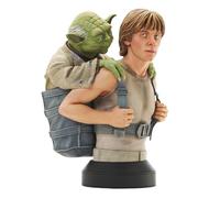 DIAMOND SELECT TOYS Star Wars: The Empire Strikes Back - Luke with Yoda 1:6 Scale Bust