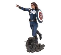 Diamond Select What If...? Marvel TV Gallery PVC Statue Captain Carter - 25 CM