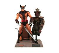 Diamond Select Wolverine Brown Costume Marvel Select X-Men Action Figure Model