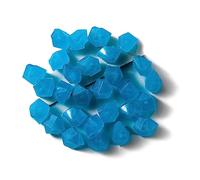 Diamond-Shaped Aquarium Rock, Navy Blue 1 PACK OF 100 PIECES