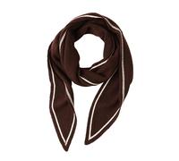 Diamond-Shaped Small Neck Scarf 30% Cashmere & 70% Wool, Soft Warm Knitted Collar Cross Neck Triangle Scarf for Women Girls, Spring Autumn Versatile Neckerchief Short Knit Collar Scarves, Gift Coffee