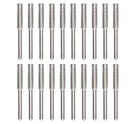 Diamond Sharpening Stones, 20Pcs High Hardness Chainsaw Sharpener Chain Saw Sharpener Tool Diamond Chainsaw ChainSharpener for Chain Saw Stone Jewelry Wood