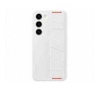Diamond Silicone Grip Case White