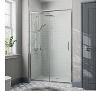 Diamond Sliding Shower Door 1100mm - 8mm