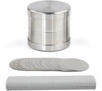 Diamond Sorting Sieve Set with Grading Plate for Gemstone Sorting and Quality Assessment