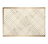 Diamond Standard Elite Alderley, 6ft x 4ft Fence Panel Trellis Topper Wooden Lattice | Decorative Fencing Topper for Outdoor Garden Wall, Pergola, & Arch (Wide: 182.8cm x High: 120cm)