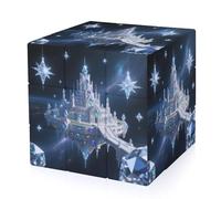 Diamond Star Space Palace Magic Cube,The Original 3x3 Cube,Speed Cube Problem-Solving Brain Teaser,Easy Turning Sensory Puzzle Toy,Sensory Stress Relief Form Fidget Toys