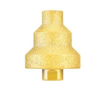 Diamond Step Chamfer Drill Bit, Diamond Brazed Step Drill Bit, Multi Layer Tapered Reamer, 20-35-50mm Multilayered Cone Reamer, for Metal, Wood, Concrete, Tile, Marble