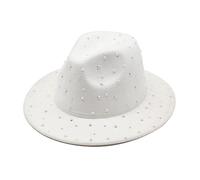 Diamond-studded Cowboy Hat Bejeweled Disco For Girl Boys Cowgirl For Carnivals Music Festival Cowgirl Hat With Rhinestones
