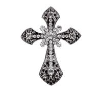 Diamond-studded Cross Air Vent Perfume Clip Jesus Car Decoration Car Air Conditioning Vent Fragrance Clip Cross-border