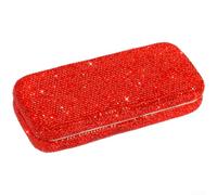 Diamond Sunglasses Case for Car, Portable Glasses Holder