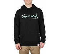 Diamond Supply Co Men's Pullover Hoodie Og Script M Black