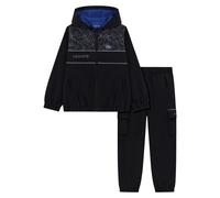 Diamond Taffeta Tracksuit - unisex - Lacoste - Kids Sport Sets - Black - 3 Y | 98 CM - Kids 3 Y | 98 CM