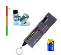 Diamond Tester,High Accuracy Diamond Tester Pen＋60X Mini LED Magnifying Jeweler Tool Kit,Professional Jewelry Diamond Selector for Novice and Expert, Thermal Conductivity Meter(Diamond Tester)
