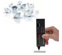 Diamond Tester Pen High Accuracy, Moissanite Pen Jeweler Testing Tool with 30X LED Magnifying for Jewelry
