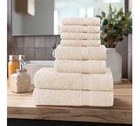 Diamond Tex 2-Pack Bath Sheets 75 x 150 cm Super Soft 100% Cotton | Fast Absorbent & Quick Dry Towels 500-GSM | Best For Hotel, Gym, Spa & Home Use | (Cream, 1 Pack)