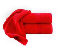 Diamond Tex Bath Sheets Large for Adults - 100% Egyptian Cotton Ring Spun Towels - Extra Soft, Highly Absorbent 600 Gsm Quick Dry Hotel Quality Towel Bathsheet (Red, Pack of 2, 100 x 200 cm)