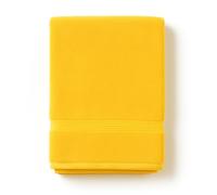 Diamond Tex Extra Large Jumbo Bath Sheet with Hanging Loop (1-Pack) - 100% Cotton Ring Spun 600 GSM Quick Dry Towel - Super absorbent Large Bathroom Sheets (100 x 200 cm, Yellow)
