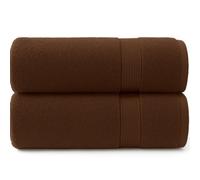 Diamond Tex - Super Jumbo Bath Sheet (90 x 180 cm) - 100% Egyption Cotton Highly Absorbent and Quick Dry Extra Large Bath Sheet - Super Soft Hotel Quality Towel (2, Chocolate)
