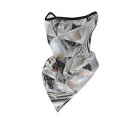 Diamond Texture Style Crystal Windproof Mask,Neck Gaiter Winter Motorcycle Face Cover
