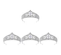 Diamond Tiara Luxury Crystal Leaf Wedding Crown Hair Jewelry Bridal Headpiece Baroque Rhinestone Diadem Tiaras Crowns Wedding Hair Accessories