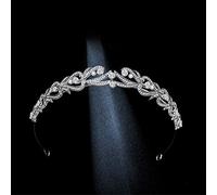 Diamond Tiara Zircon Bride Crown Alloy Rhinestone Jewelry Palace Princess Wedding Hair Accessories