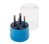 Diamond Tile Drill Bit 6, 8, 10mm x M14, with Cooling Wax, Glass Drill Bit