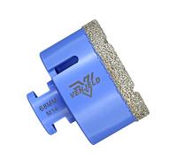 Diamond Tile Drill Bit 68mm Hole Saw with M14 Thread Dry Drilling for Ceramic Porcelain Tile Granite Marble Stone VENJELD