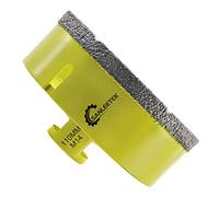 Diamond Tile Drill Bits 110mm SANLEETEK Vacuum Brazed Diamond Hole Saw for Ceramic Porcelain Marble Granite M14 Thread