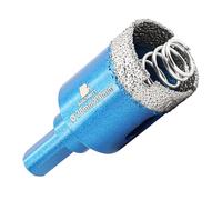 Diamond Tile Drill Bits Set - BRSCHNITT Porcelain Tile Hole Saw Kit for Ceramic, Granite, Marble and More Drilling - 28mm Diamond Core Drill Bits Set