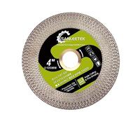 Diamond Tile Saw Blade SANLEETEK - 105mm Diamond Cutting Grinding Disc for Porcelain Ceramic Tile Marble Artificial Stone with Double-sided X Mesh Rim