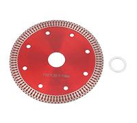 Diamond Turbo Saw Blade 4.3in Super Thin Tile Blades Cutting Disc 110x20x10mm Diamond Cutting Disc Saw Blade Wheel for Cutting Ceramic Microlite Porcelain Tiles