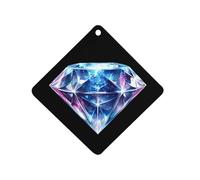 Diamond Universe Symbol Car Air Fresheners Scent Cards Rhombus