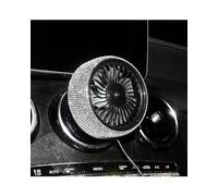 Diamond USB Car Fan - Air Vent Ventilator(White)