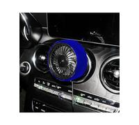 Diamond USB Car Vent Fan - Small Bling Cooler(Blue)